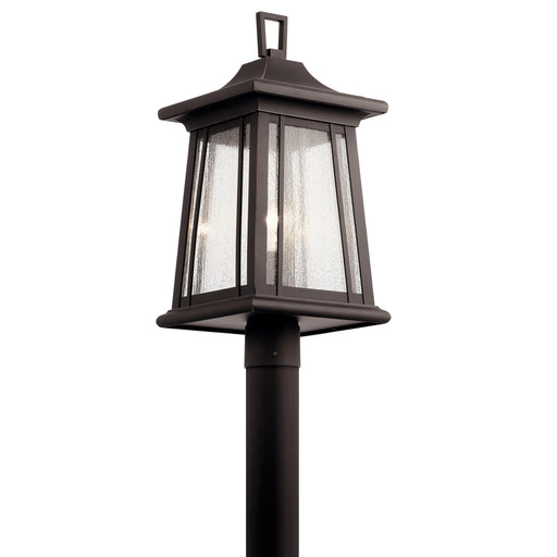 Myhouse Lighting Kichler - 49911RZ - One Light Outdoor Post Mount - Taden - Rubbed Bronze