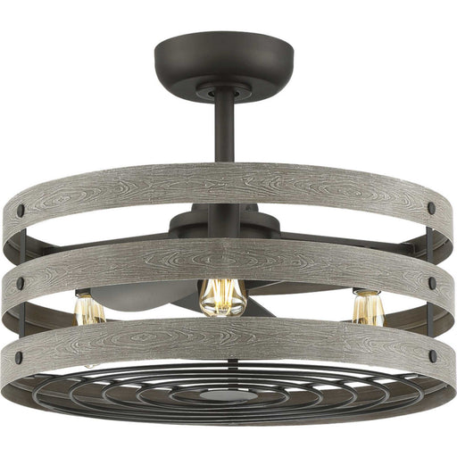 Myhouse Lighting Progress Lighting - P250012-143-22 - 23"Ceiling Fan - Gulliver - Graphite