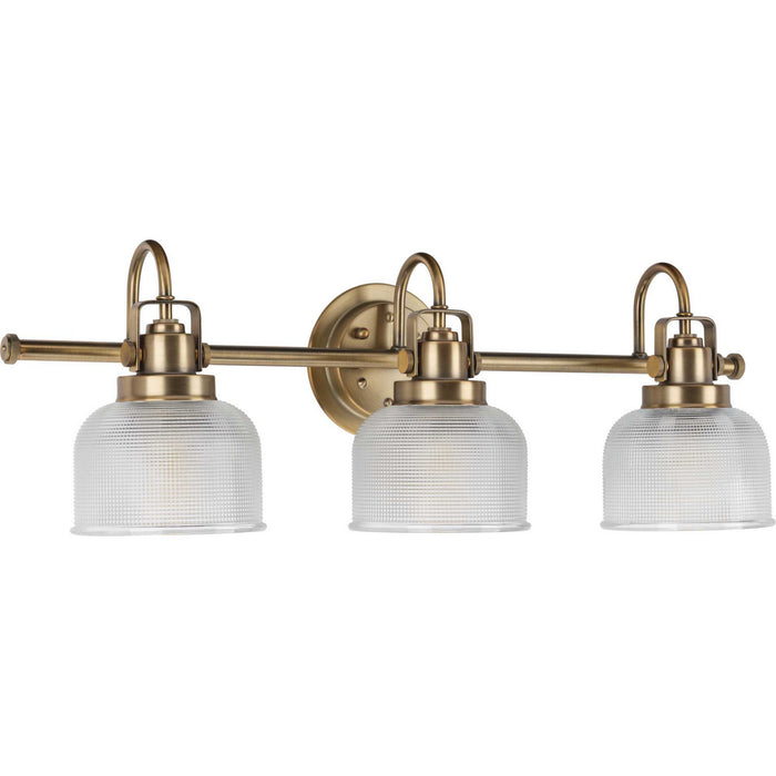 Myhouse Lighting Progress Lighting - P2992-163 - Three Light Bath Bracket - Archie - Vintage Brass