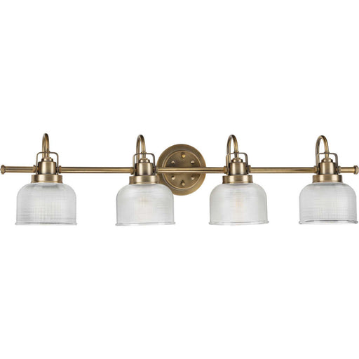 Myhouse Lighting Progress Lighting - P2997-163 - Four Light Bath Bracket - Archie - Vintage Brass