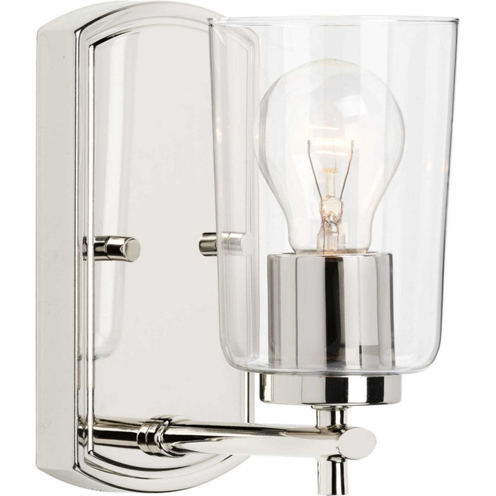 Myhouse Lighting Progress Lighting - P300154-104 - One Light Bath & Vanity - Adley - Polished Nickel