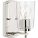 Myhouse Lighting Progress Lighting - P300154-104 - One Light Bath & Vanity - Adley - Polished Nickel