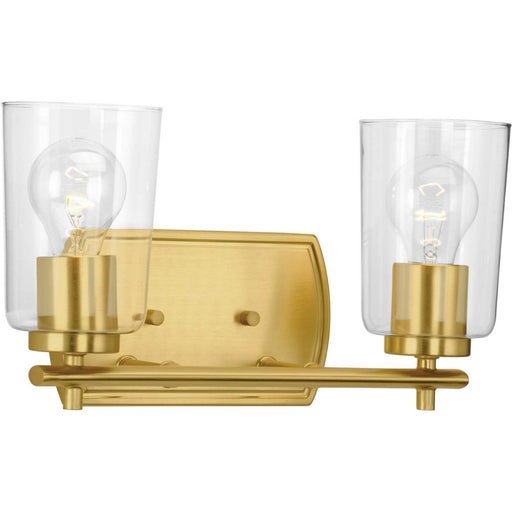 Myhouse Lighting Progress Lighting - P300155-012 - Two Light Bath & Vanity - Adley - Satin Brass