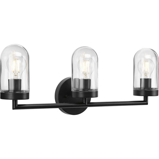 Myhouse Lighting Progress Lighting - P300176-143 - Three Light Bath & Vanity - Signal - Graphite