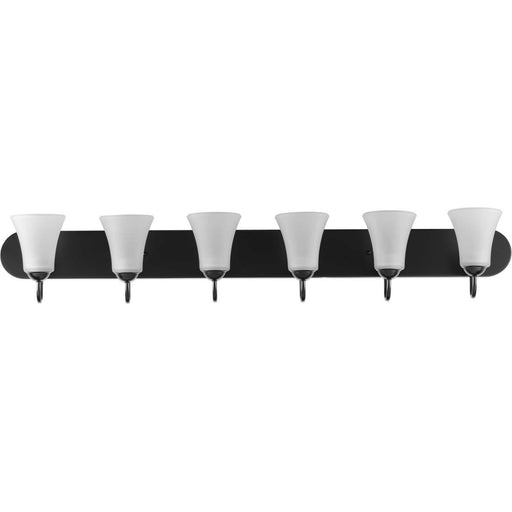 Myhouse Lighting Progress Lighting - P300238-031 - Six Light Bath Vanity - Classic - Black