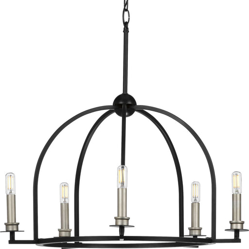 Myhouse Lighting Progress Lighting - P400115-031 - Five Light Chandelier - Seneca - Matte Black