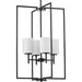 Myhouse Lighting Progress Lighting - P500206-031 - Four Light Foyer Pendant - Replay - Black