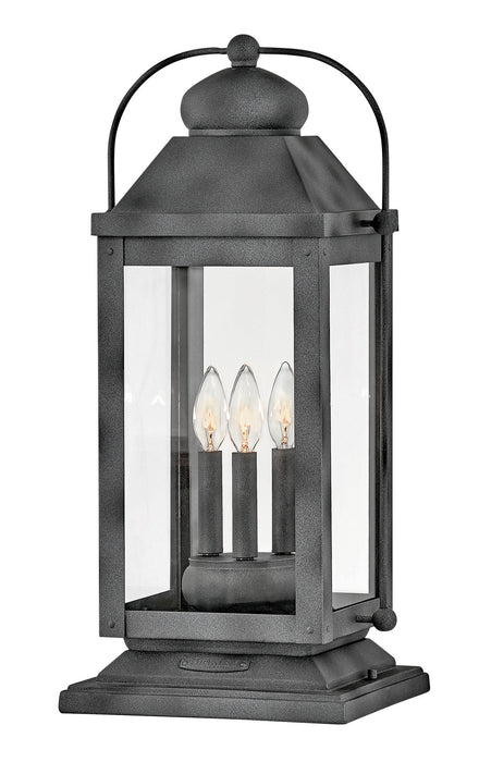 Myhouse Lighting Hinkley - 1857DZ - LED Outdoor Lantern - Anchorage - Aged Zinc