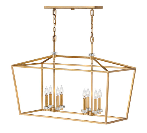 Myhouse Lighting Hinkley - 3534DA - LED Chandelier - Stinson - Distressed Brass