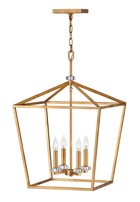 Myhouse Lighting Hinkley - 3536DA - LED Chandelier - Stinson - Distressed Brass