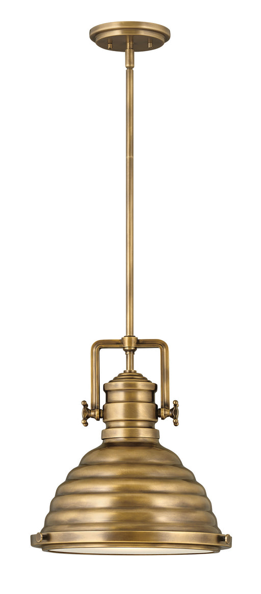 Myhouse Lighting Hinkley - 4697HB - LED Pendant - Keating - Heritage Brass