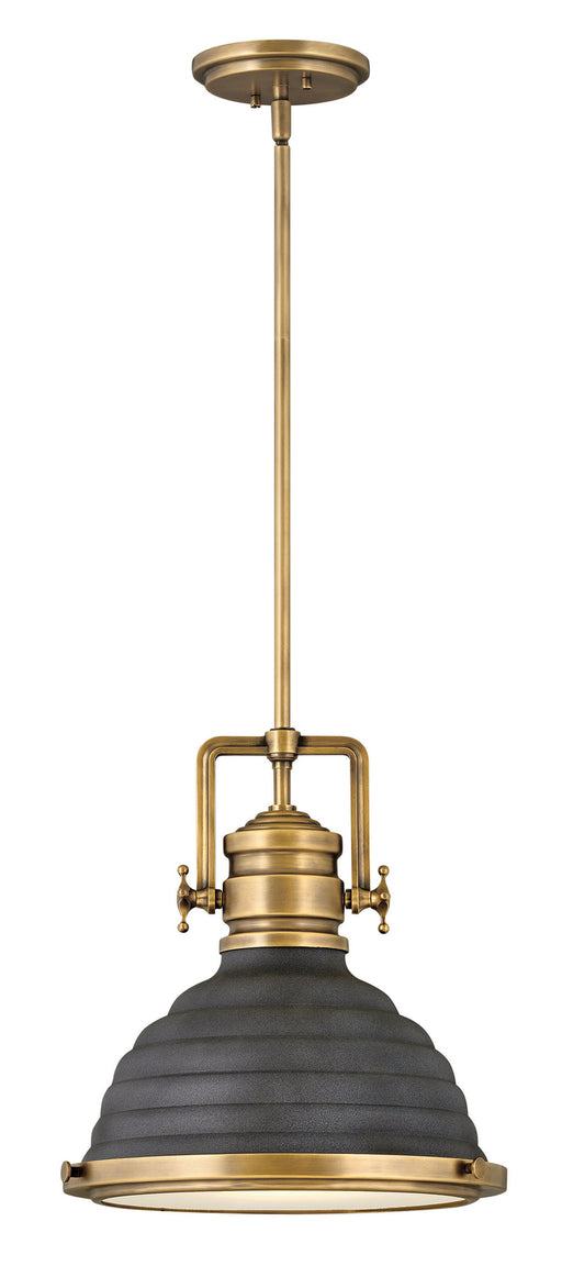 Myhouse Lighting Hinkley - 4697HB-DZ - LED Pendant - Keating - Heritage Brass