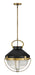 Myhouse Lighting Hinkley - 4844HB - LED Pendant - Crew - Heritage Brass