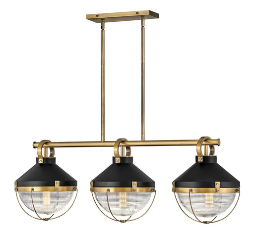 Myhouse Lighting Hinkley - 4846HB - LED Chandelier - Crew - Heritage Brass