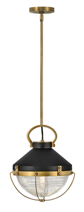 Myhouse Lighting Hinkley - 4847HB - LED Pendant - Crew - Heritage Brass