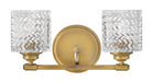 Myhouse Lighting Hinkley - 5042HB - LED Bath - Elle - Heritage Brass