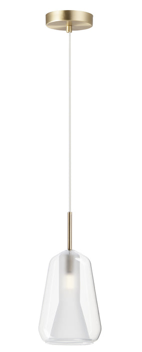 Myhouse Lighting ET2 - E10040-18SBR - LED Pendant - Deuce - Satin Brass