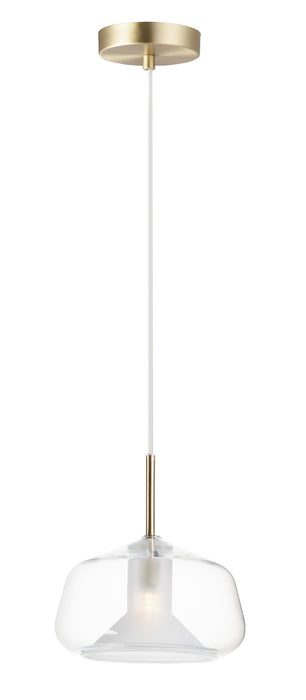 Myhouse Lighting ET2 - E10042-18SBR - LED Pendant - Deuce - Satin Brass