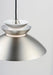 Myhouse Lighting Maxim - 11359WTBP - One Light Pendant - Nordic - Brushed Platinum