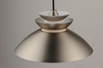 Myhouse Lighting Maxim - 11359WTBP - One Light Pendant - Nordic - Brushed Platinum