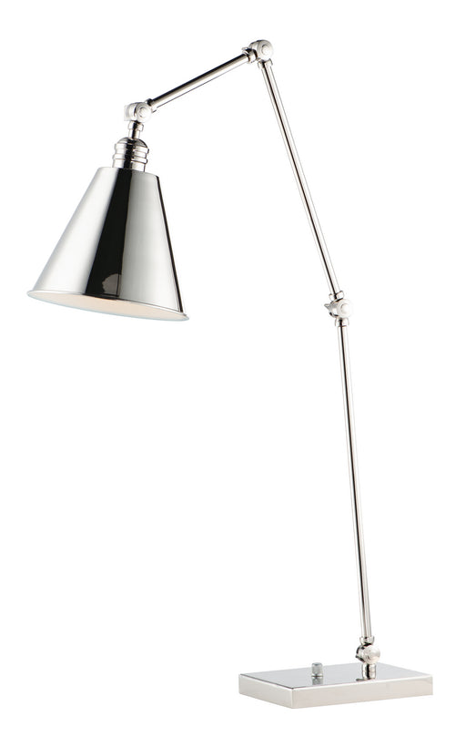 Myhouse Lighting Maxim - 12226PN - One Light Table Lamp - Library - Polished Nickel