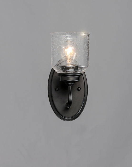 Myhouse Lighting Maxim - 12261CDBK - One Light Wall Sconce - Acadia - Black