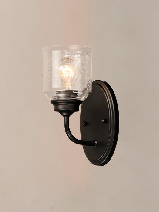 Myhouse Lighting Maxim - 12261CDBK - One Light Wall Sconce - Acadia - Black