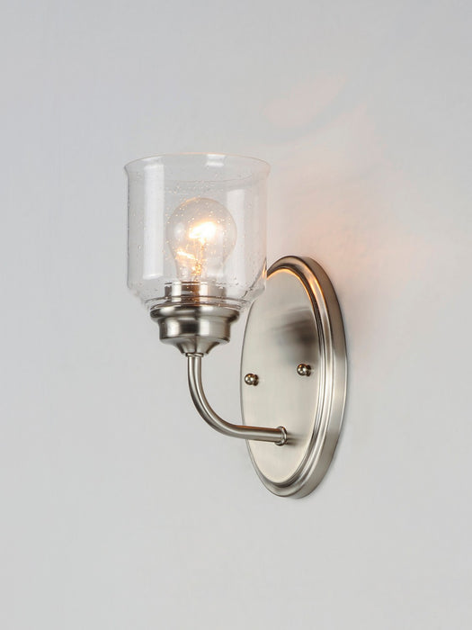 Myhouse Lighting Maxim - 12261CDSN - One Light Wall Sconce - Acadia - Satin Nickel