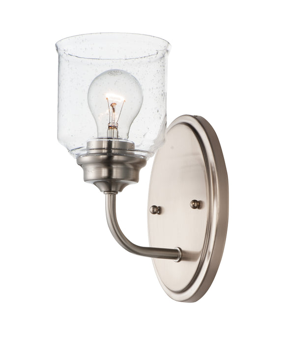 Myhouse Lighting Maxim - 12261CDSN - One Light Wall Sconce - Acadia - Satin Nickel