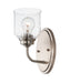 Myhouse Lighting Maxim - 12261CDSN - One Light Wall Sconce - Acadia - Satin Nickel