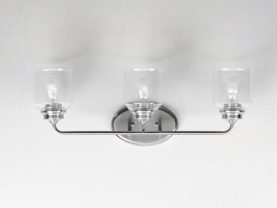 Myhouse Lighting Maxim - 12263CDSN - Three Light Bath Vanity - Acadia - Satin Nickel