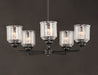 Myhouse Lighting Maxim - 12266CDBK - Five Light Chandelier - Acadia - Black