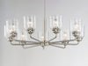 Myhouse Lighting Maxim - 12268CDSN - Eight Light Chandelier - Acadia - Satin Nickel