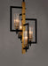 Myhouse Lighting Maxim - 16114CLBKAB - Four Light Chandelier - Flambeau - Black / Antique Brass