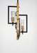 Myhouse Lighting Maxim - 16114CLBKAB - Four Light Chandelier - Flambeau - Black / Antique Brass