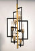 Myhouse Lighting Maxim - 16116CLBKAB - Six Light Chandelier - Flambeau - Black / Antique Brass