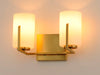 Myhouse Lighting Maxim - 21282SWSBR - Two Light Bath Vanity - Dart - Satin Brass