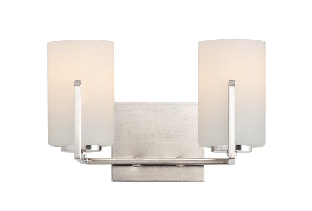 Myhouse Lighting Maxim - 21282SWSN - Two Light Bath Vanity - Dart - Satin Nickel