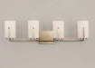 Myhouse Lighting Maxim - 21284SWSN - Four Light Bath Vanity - Dart - Satin Nickel