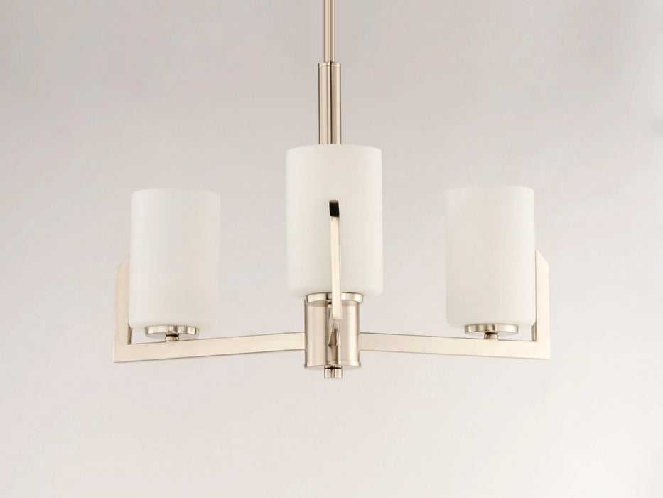 Myhouse Lighting Maxim - 21285SWSN - Three Light Chandelier - Dart - Satin Nickel