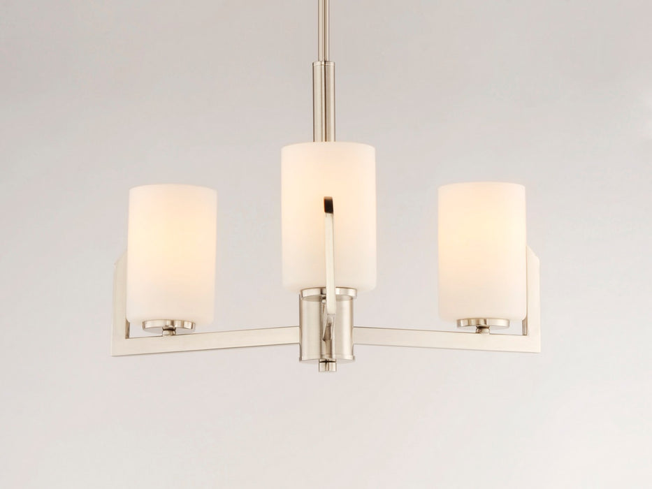 Myhouse Lighting Maxim - 21285SWSN - Three Light Chandelier - Dart - Satin Nickel