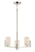 Myhouse Lighting Maxim - 21285SWSN - Three Light Chandelier - Dart - Satin Nickel