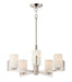 Myhouse Lighting Maxim - 21286SWSN - Five Light Chandelier - Dart - Satin Nickel