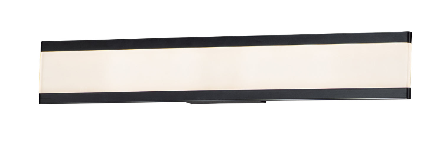 Myhouse Lighting Maxim - 24756FTBK - LED Bath Vanity - Visor - Black