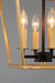 Myhouse Lighting Maxim - 25152GLTXB - Four Light Chandelier - Abode - Gold Leaf / Textured Black