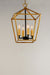 Myhouse Lighting Maxim - 25152GLTXB - Four Light Chandelier - Abode - Gold Leaf / Textured Black