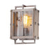 Myhouse Lighting Maxim - 25269BWWZ - One Light Wall Sconce - Outland - Barn Wood / Weathered Zinc