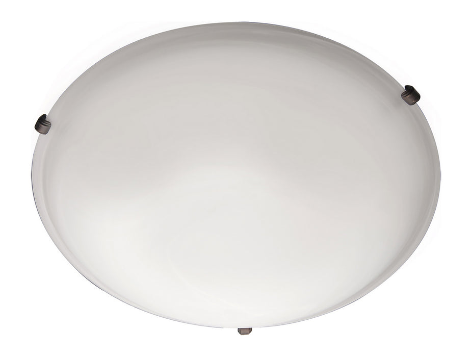 Myhouse Lighting Maxim - 2681FTOI - Three Light Flush Mount - Malaga - Oil Rubbed Bronze