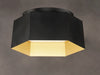 Myhouse Lighting Maxim - 30330BKGLD - LED Flush Mount - Honeycomb - Black / Gold