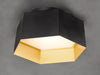 Myhouse Lighting Maxim - 30330BKGLD - LED Flush Mount - Honeycomb - Black / Gold